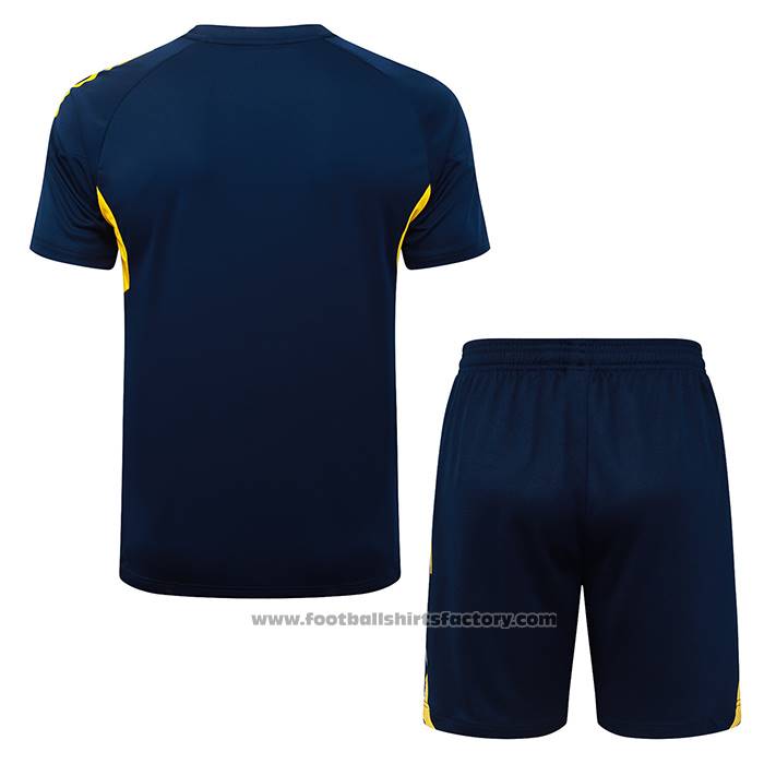 Tracksuit Boca Juniors Short Sleeve 2025-2026 Blue - Shorts